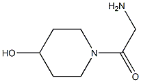 1-(aminoacetyl)piperidin-4-ol Structure