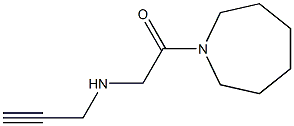 1-(azepan-1-yl)-2-(prop-2-yn-1-ylamino)ethan-1-one 구조식 이미지