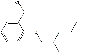 1-(chloromethyl)-2-[(2-ethylhexyl)oxy]benzene Structure