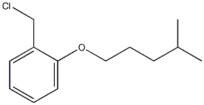 1-(chloromethyl)-2-[(4-methylpentyl)oxy]benzene 구조식 이미지