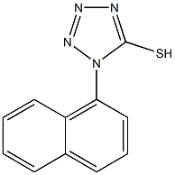 1-(naphthalen-1-yl)-1H-1,2,3,4-tetrazole-5-thiol 구조식 이미지