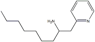 1-(pyridin-2-yl)nonan-2-amine Structure