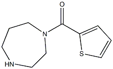 1-(thien-2-ylcarbonyl)-1,4-diazepane 구조식 이미지