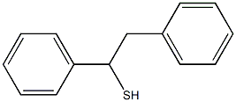 1,2-diphenylethane-1-thiol 구조식 이미지