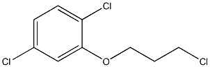 1,4-dichloro-2-(3-chloropropoxy)benzene 구조식 이미지