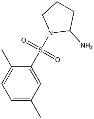 1-[(2,5-dimethylbenzene)sulfonyl]pyrrolidin-2-amine Structure