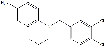 1-[(3,4-dichlorophenyl)methyl]-1,2,3,4-tetrahydroquinolin-6-amine Structure