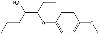 1-[(4-aminoheptan-3-yl)oxy]-4-methoxybenzene 구조식 이미지