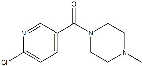 1-[(6-chloropyridin-3-yl)carbonyl]-4-methylpiperazine Structure