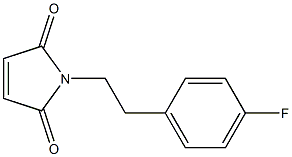 1-[2-(4-fluorophenyl)ethyl]-2,5-dihydro-1H-pyrrole-2,5-dione Structure