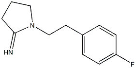 1-[2-(4-fluorophenyl)ethyl]pyrrolidin-2-imine Structure