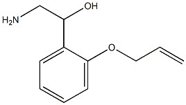 1-[2-(allyloxy)phenyl]-2-aminoethanol 구조식 이미지