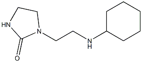 1-[2-(cyclohexylamino)ethyl]imidazolidin-2-one Structure