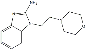 1-[2-(morpholin-4-yl)ethyl]-1H-1,3-benzodiazol-2-amine Structure