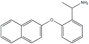 1-[2-(naphthalen-2-yloxy)phenyl]ethan-1-amine Structure
