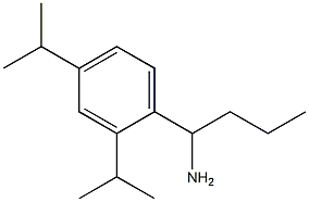 1-[2,4-bis(propan-2-yl)phenyl]butan-1-amine Structure