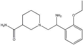 1-[2-amino-2-(2-ethoxyphenyl)ethyl]piperidine-3-carboxamide 구조식 이미지