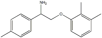 1-[2-amino-2-(4-methylphenyl)ethoxy]-2,3-dimethylbenzene Structure