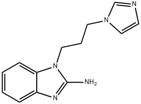 1-[3-(1H-imidazol-1-yl)propyl]-1H-1,3-benzodiazol-2-amine 구조식 이미지