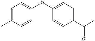1-[4-(4-methylphenoxy)phenyl]ethan-1-one 구조식 이미지