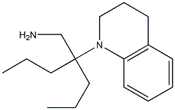 1-[4-(aminomethyl)heptan-4-yl]-1,2,3,4-tetrahydroquinoline 구조식 이미지