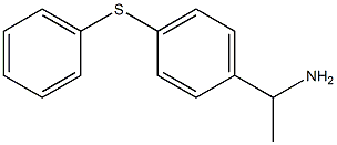 1-[4-(phenylsulfanyl)phenyl]ethan-1-amine 구조식 이미지