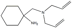 1-{[bis(prop-2-en-1-yl)amino]methyl}cyclohexan-1-amine 구조식 이미지