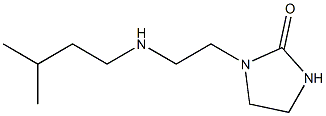 1-{2-[(3-methylbutyl)amino]ethyl}imidazolidin-2-one Structure