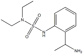 1-{2-[(diethylsulfamoyl)amino]phenyl}ethan-1-amine 구조식 이미지