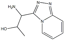 1-amino-1-[1,2,4]triazolo[4,3-a]pyridin-3-ylpropan-2-ol Structure