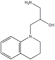 1-amino-3-(3,4-dihydroquinolin-1(2H)-yl)propan-2-ol 구조식 이미지