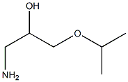 1-amino-3-(propan-2-yloxy)propan-2-ol 구조식 이미지