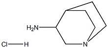 1-azabicyclo[2.2.2]octan-3-amine hydrochloride 구조식 이미지