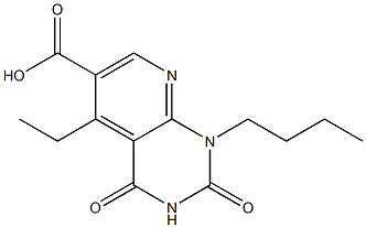 1-butyl-5-ethyl-2,4-dioxo-1H,2H,3H,4H-pyrido[2,3-d]pyrimidine-6-carboxylic acid Structure