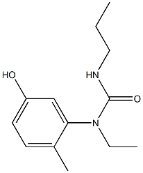 1-ethyl-1-(5-hydroxy-2-methylphenyl)-3-propylurea Structure