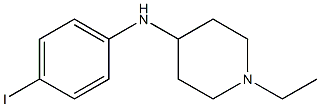 1-ethyl-N-(4-iodophenyl)piperidin-4-amine Structure