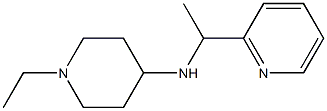 1-ethyl-N-[1-(pyridin-2-yl)ethyl]piperidin-4-amine 구조식 이미지