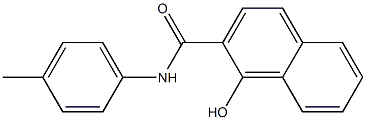1-hydroxy-N-(4-methylphenyl)naphthalene-2-carboxamide Structure