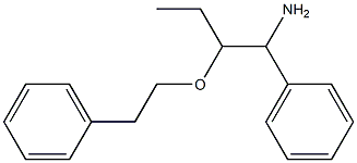 1-phenyl-2-(2-phenylethoxy)butan-1-amine 구조식 이미지