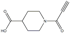 1-propioloylpiperidine-4-carboxylic acid Structure