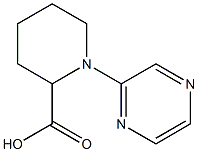 1-pyrazin-2-ylpiperidine-2-carboxylic acid 구조식 이미지