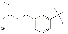 2-({[3-(trifluoromethyl)phenyl]methyl}amino)butan-1-ol 구조식 이미지