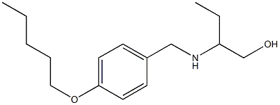 2-({[4-(pentyloxy)phenyl]methyl}amino)butan-1-ol 구조식 이미지