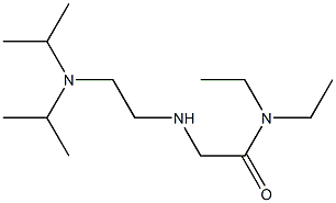 2-({2-[bis(propan-2-yl)amino]ethyl}amino)-N,N-diethylacetamide Structure