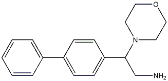 2-(1,1'-biphenyl-4-yl)-2-morpholin-4-ylethanamine 구조식 이미지