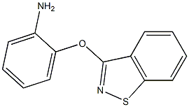 2-(1,2-benzisothiazol-3-yloxy)aniline 구조식 이미지
