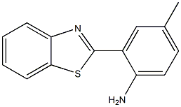 2-(1,3-benzothiazol-2-yl)-4-methylaniline 구조식 이미지