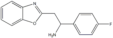 2-(1,3-benzoxazol-2-yl)-1-(4-fluorophenyl)ethan-1-amine 구조식 이미지