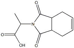 2-(1,3-dioxo-2,3,3a,4,7,7a-hexahydro-1H-isoindol-2-yl)propanoic acid Structure