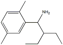 2-(1-amino-2-ethylbutyl)-1,4-dimethylbenzene 구조식 이미지